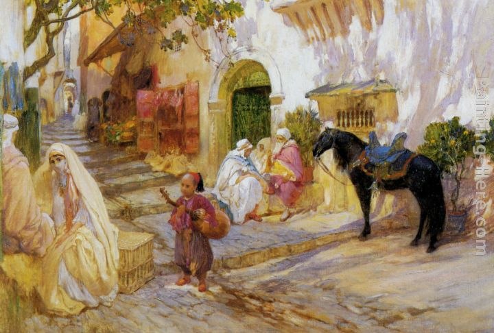 Frederick Arthur Bridgman An Algerian Street